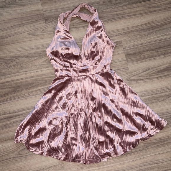 Velvet Mini Dress - Picture 6 of 6